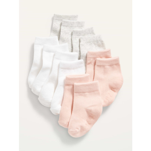 Unisex Crew Socks 6-Pack for Toddler & Baby