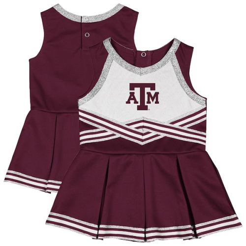 Texas A&M Aggies Colosseum Girls Infant Lollipop Park Cheer Dress - Maroon