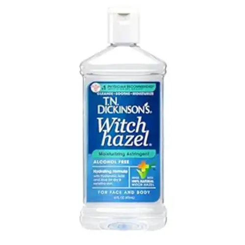 T.N. Dickinson's Witch Hazel Alcohol Free Moisturizing Astringent | 100% Natural Witch Hazel | Calms, Nourishes, Hydrates Skin | for Face & Body | 16 Fl Oz