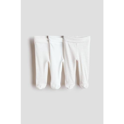 3-PACK FOLDOVER-WAIST LEGGINGS