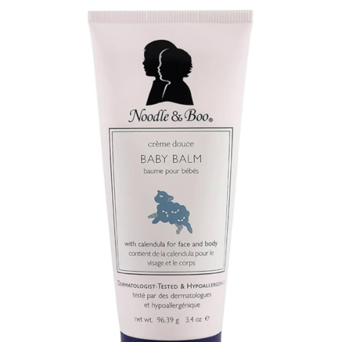 Noodle & Boo Baby Balm For Face And Body, Hypoallergenic And Natural Baby Skin Care With Organic Calendula For Sensitive Skin, Pediatrician And Dermatologist-Tested