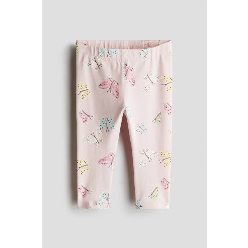 PRINTED COTTON LEGGINGS