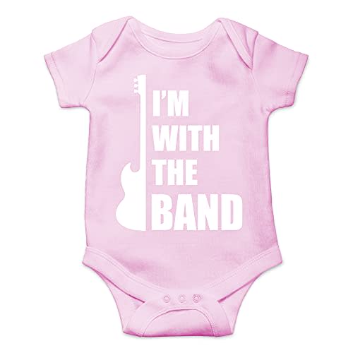 CBTwear I'm With The Band - Baby Clothes - Funny Newborn Bodysuit Outfits for Boys and Girls