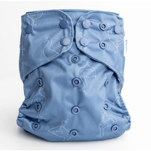 Cheeky Geese: Essentials Pocket Cloth Diaper with Athletic Wicking Jersey, Grows with your Baby