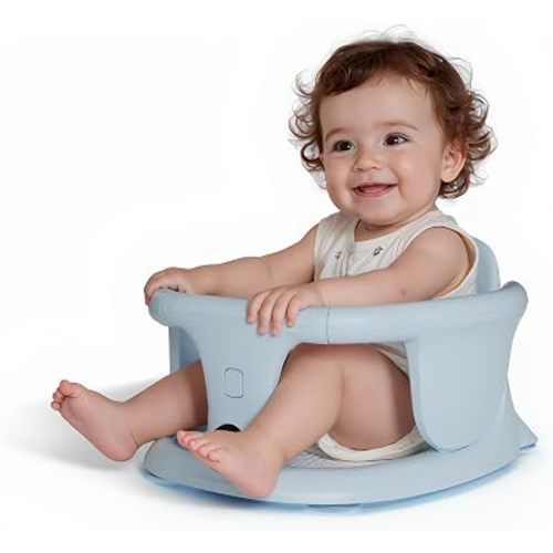 Baby Bath Seats for Babies Sitting Up, Infant Bath Chair for 6+ Months