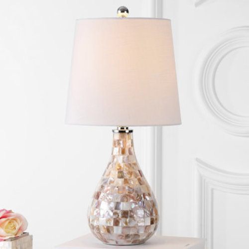 Highland Dunes Carolyne Seashell 21" Table Lamp & Reviews | Wayfair