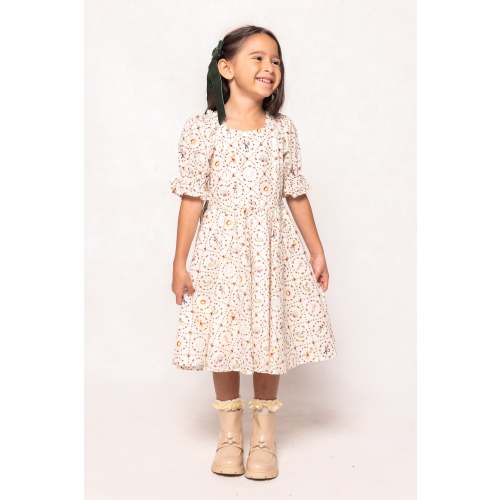 Mini Rylie Dress in Twelve Days Print