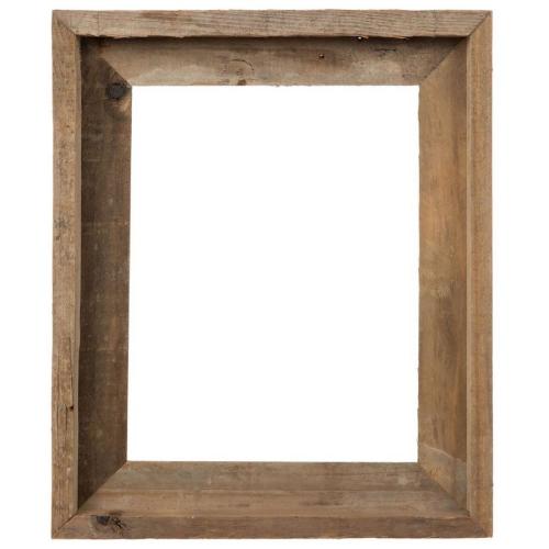 Brown Barnwood Open Frame