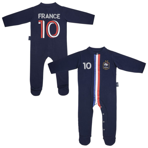 France No.10 Jumpsuit - Navy - Baby
