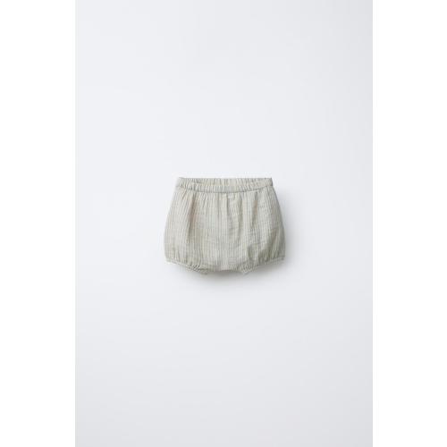 STRIPED BLOOMERS - Light green | ZARA United States