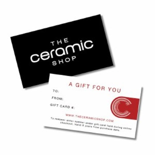 Ceramic’s shop gift card