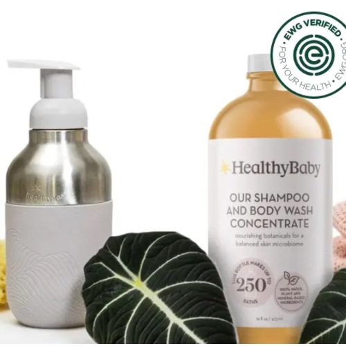 Our Shampoo and Body Wash System