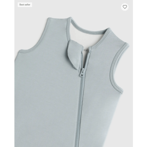 Bamboo Sleep Bag 1.0 TOG in Light Grey
