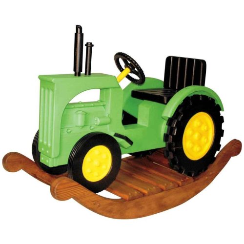 Rocking Tractor Woodworking Plan