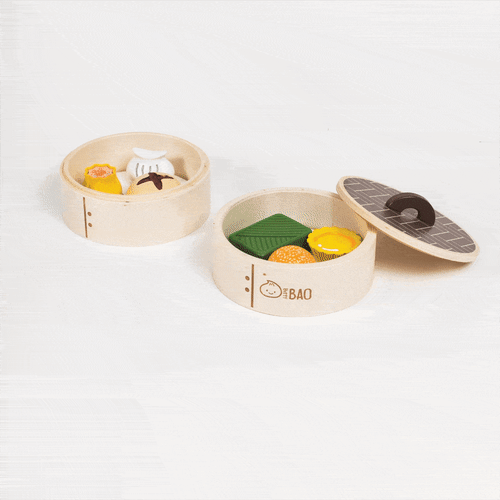 Wooden Dim Sum Toy Set