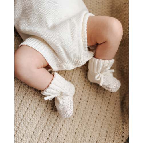Knit Booties - Cloud – Pine Kids Co