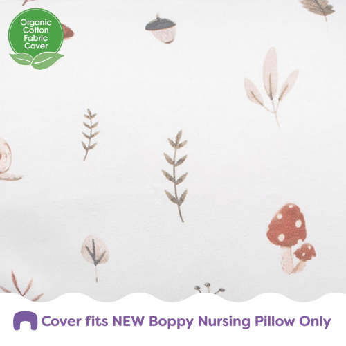 New Boppy Nursing Pillow Organic Cotton Cover