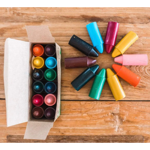 Honeysticks Natural Beeswax Crayons - Eco Friendly Crayons, 100% Pure Beeswax