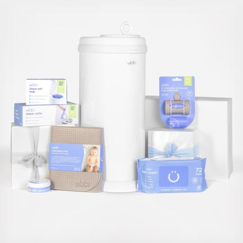 Ubbi, Diaper Pail Value Gift Set | Zola Baby
