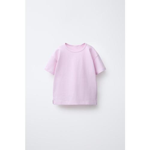 PLAIN T-SHIRT - Light pink | ZARA United States