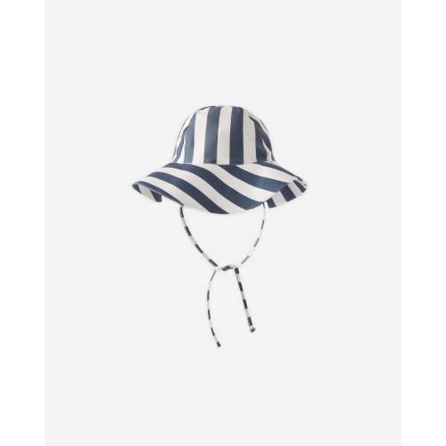 Floppy Swim Hat Navy Stripe