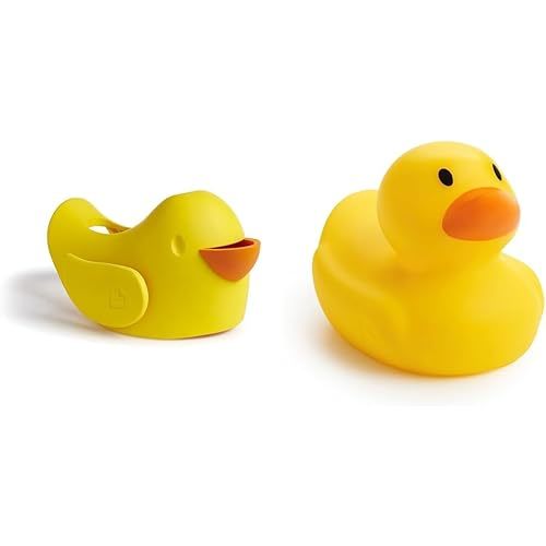 Munchkin® BeakTM Bath Spout Cover and White Hot® Safety Bath Ducky Toy