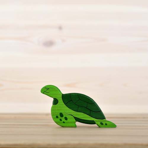 Wooden Sea Turtle Toy