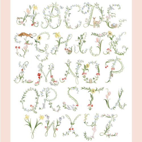 Alphabet of Oddities Print – Riley Sheehey