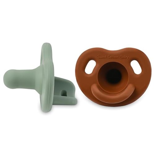 Pacifier – Soft Silicone – 0-36 Months – BPA Free – Natural Latch – Lightweight, Dishwasher Safe – for Newborns, Infants, Toddlers