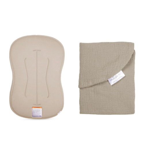 Lounger Curve + Muslin Cover Set | Birch