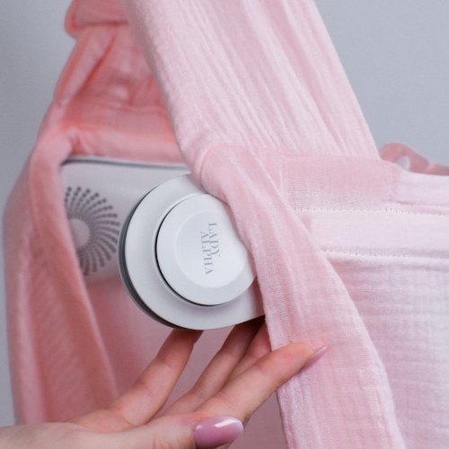 The Lady Alpha Nursing Cool Cover with Built-in Fan | Not So HOT Pink — As Seen On Shark Tank - Lady Alpha -The Nursing Cool Cover