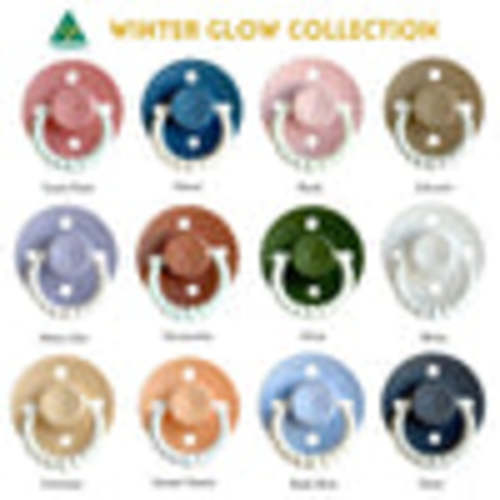 CMC GOLD - GLOW Bubble Dummies 4 Pack (Size 1) NB-6m (AIR FILLED) | Multiple Options