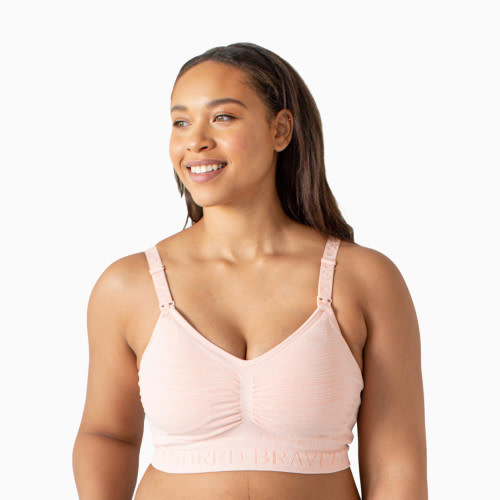 Kindred Bravely Sublime Hands Free Pumping Bra - Pink Heather, 2X