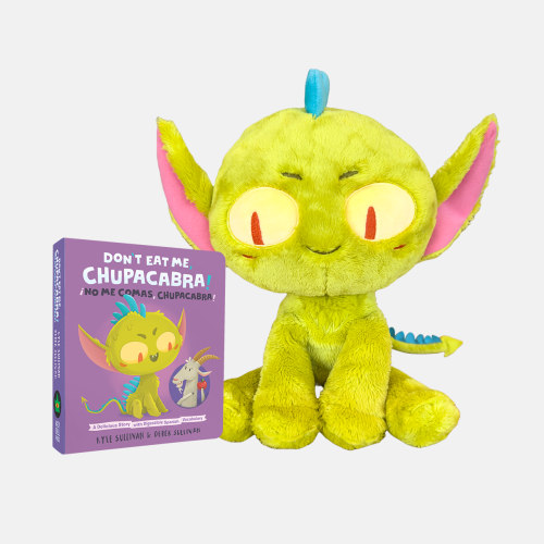Don't Eat Me Chupcabra Plushie + Book Bundle