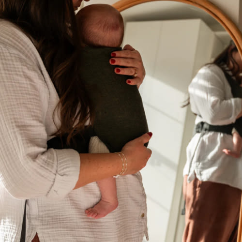 Grove Sprout Newborn Carrier | Nature-Inspired Support | hope&plum