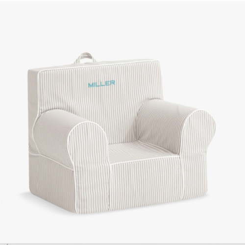 Anywhere Chair®, Oatmeal Oxford Stripe