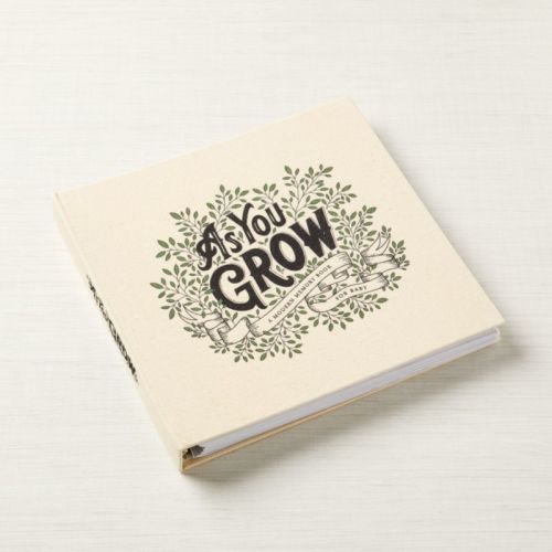 "As You Grow" Baby Memory Book