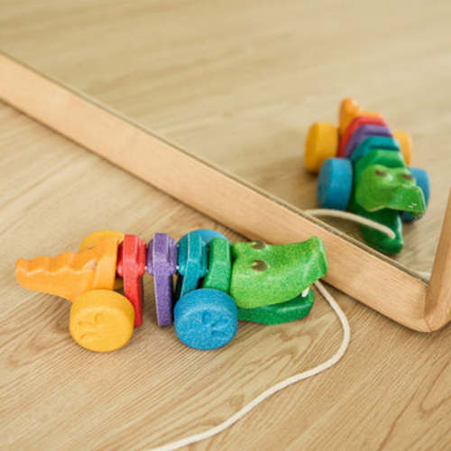 Rainbow Alligator – PlanToys USA