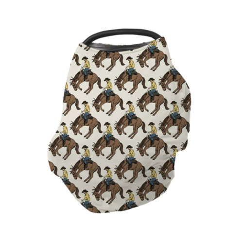 Let’s ride cowboy car seat cover multi use