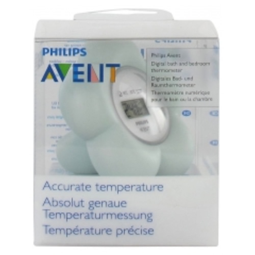 Avent Digital Bath and Bedroom Thermometer - Colour: White