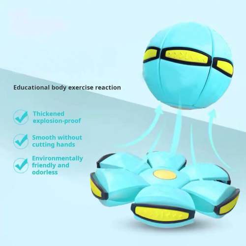 Children's bouncing ball,Magic metaball ,Magic Flying Saucer,bouncy ball,Parent-child interaction (Suitable for small dogs)