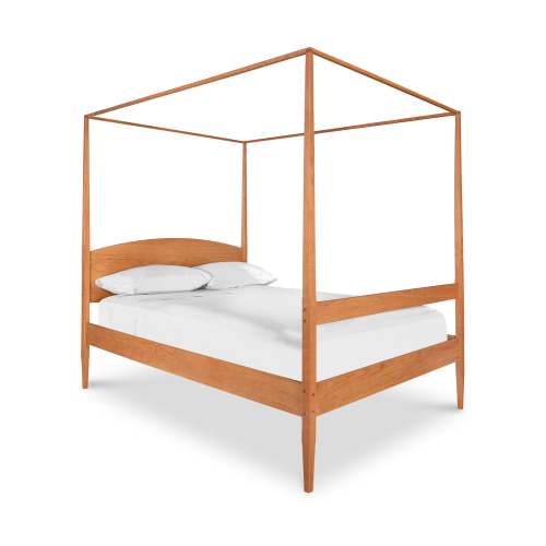 Vermont Shaker Four Poster Bed with Canopy