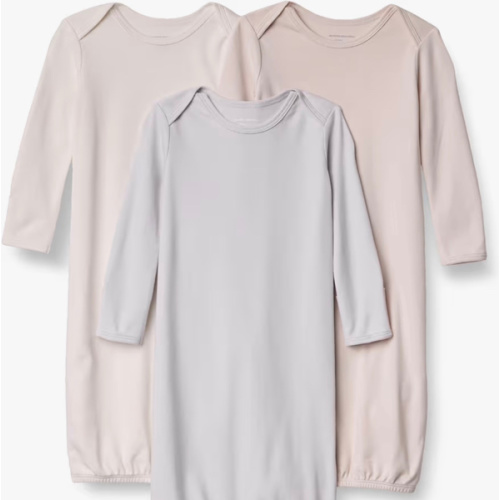 Amazon Essentials Unisex Babies' Long Sleeve Cotton Sleeper Gown