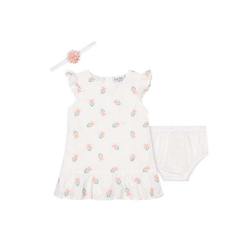 Nicole Miller Infant Girls' Dress and Bloomer, 2-Piece Set, Sizes 12M-24M