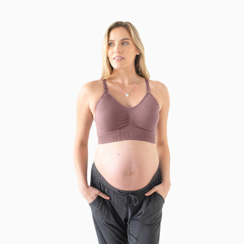 Kindred Bravely Simply Sublime Seamless Nursing Bra For Breastfeeding - Twilight, X-Large
