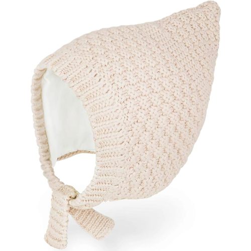 JELLYTREE Baby Hat Winter Bonnet Toddler Earflap Hat Warm Thick Knit Infant Cotton Lined Pixie Gnome Beanie Set 3m 6m 12m