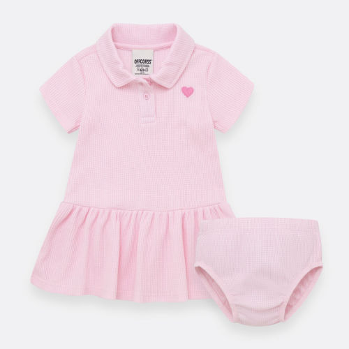 Vestidos para bebé niña (0-3m; 3-6m; 6-9m; 9-12m)