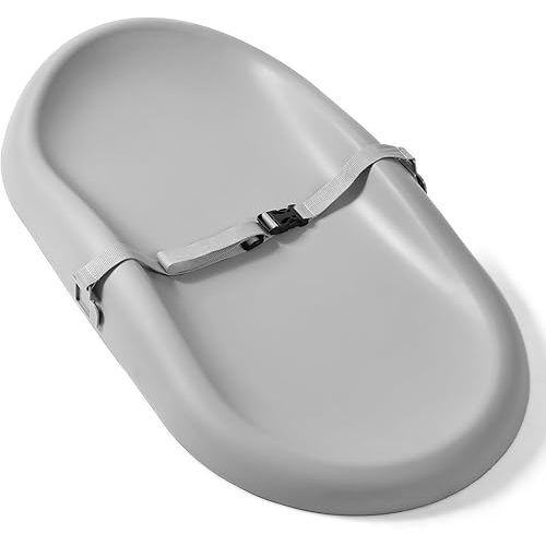 Waterproof Baby Changing Pad, Easy to Clean, Non-Slip Diaper Adjustable Safety Belt, Changing Pad for Dresser, Changing Table