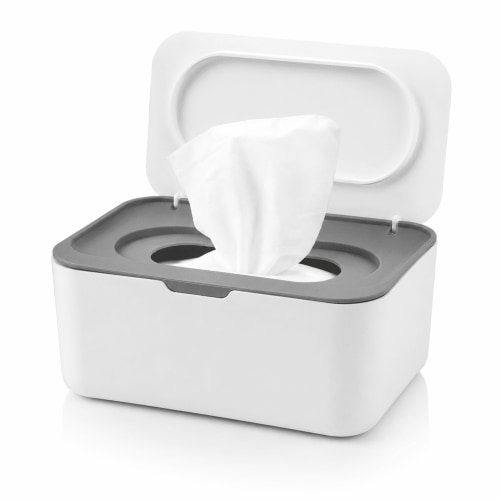 Wet Wipe Dispenser Box with Lid - Baby Wipe Container Case Parents Choice,Baby Moist Toilet Paper Box,Flushable Wet Wipes Dispenser,Travel Wipe Container Bathroom
