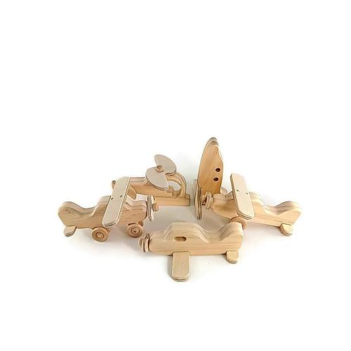 Flying Set, Natural Wood, Miniature Size